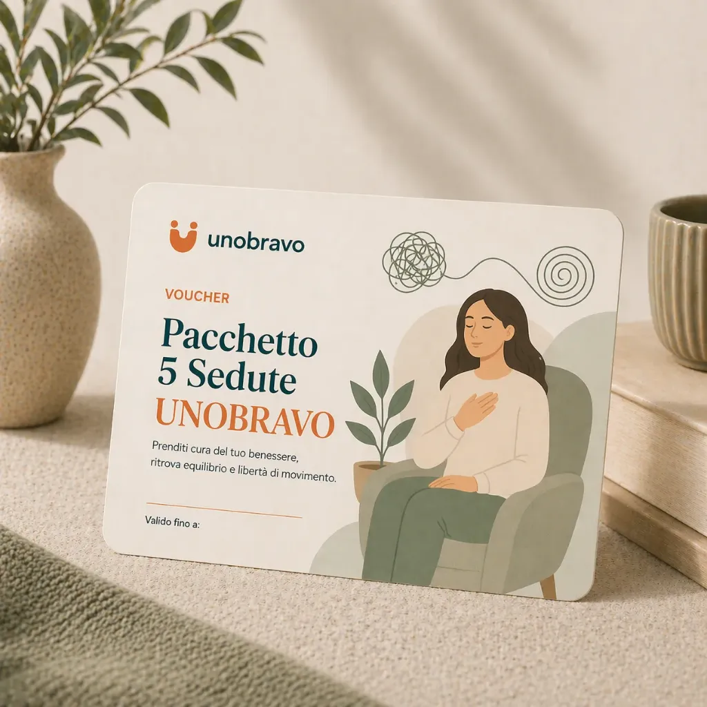 [DEFAULT107] ⁠Pacchetto 5 Sedute UNOBRAVO