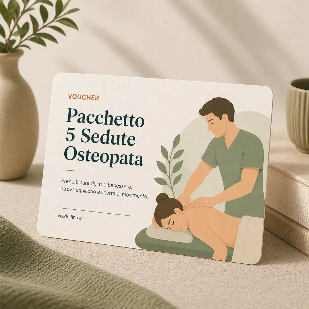 [DEFAULT108] ⁠Pacchetto 5 Sedute Osteopata